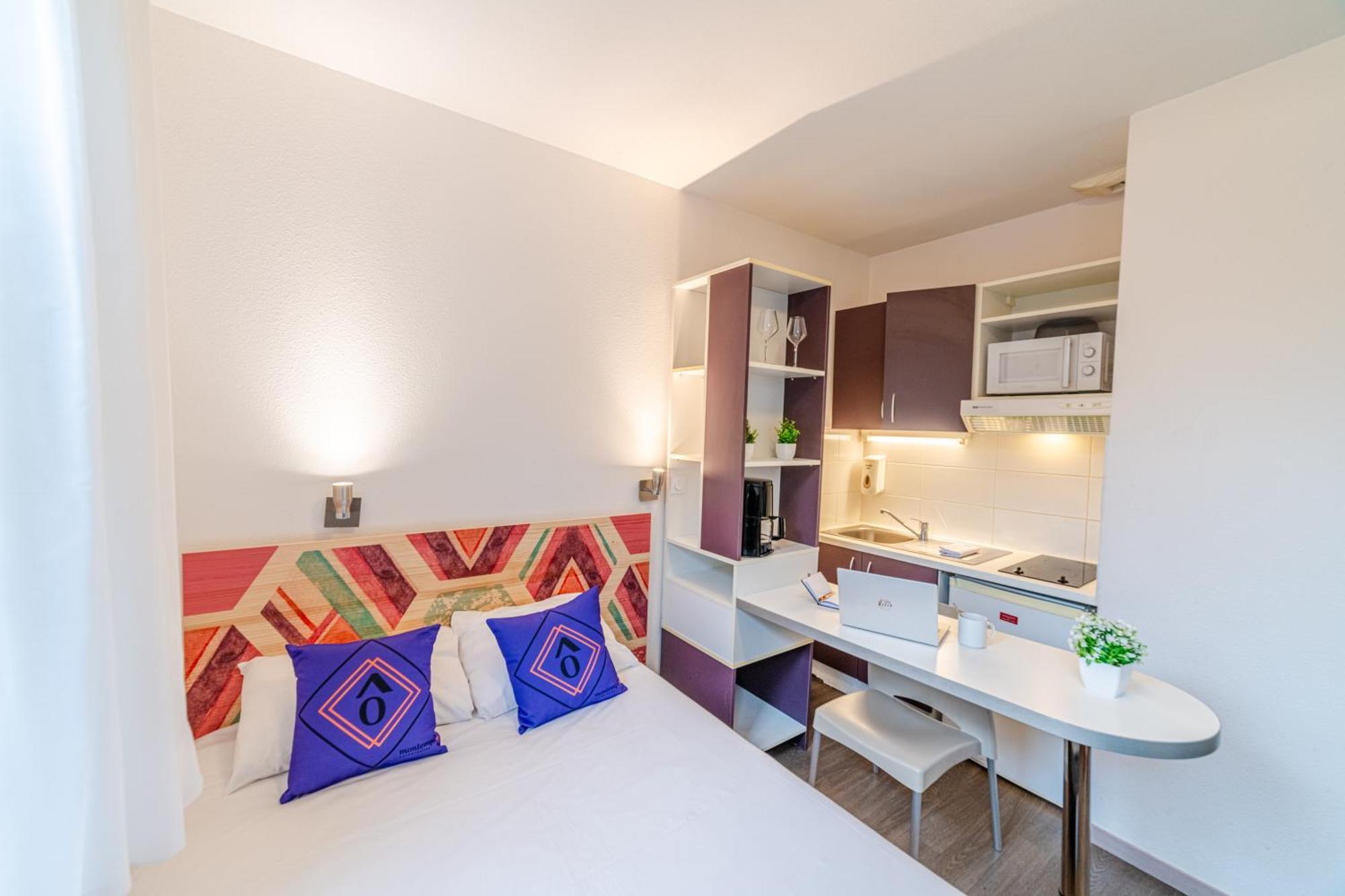 Montempô apparthotel Lyon Vénissieux Esterno foto
